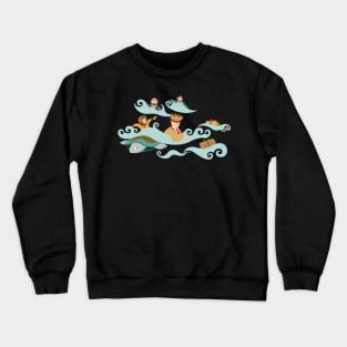 Pilgrims in the River Crewneck Sweatshirt